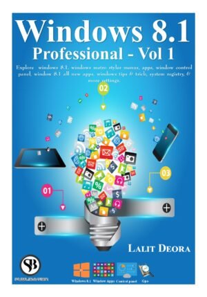 Windows 8.1 Professional vol 1 english ebook.