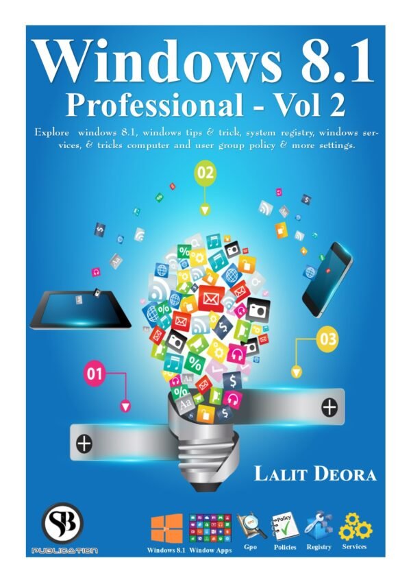 Windows 8.1 Professional vol 2 english ebook.