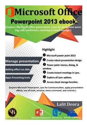 Microsoft office 2013 Powerpoint english ebook.