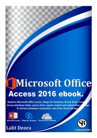 Microsoft office 2016 Access english ebook.